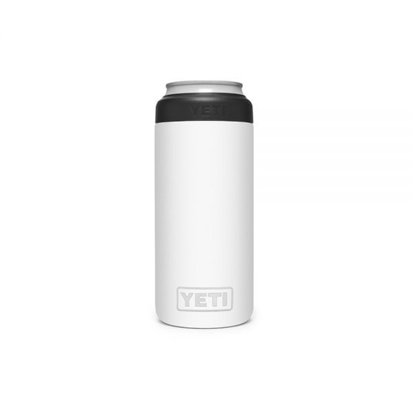 Yeti RAMBLER 12 OZ COLSTER SLIM CAN INSULATOR WHITE