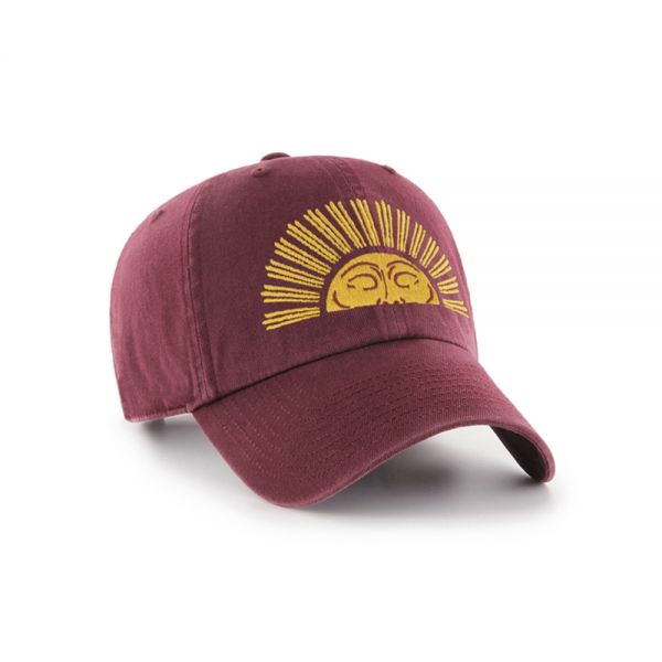 47 Brand AMERICANA RISING SUN 47 CLEAN UP DARK MAROON