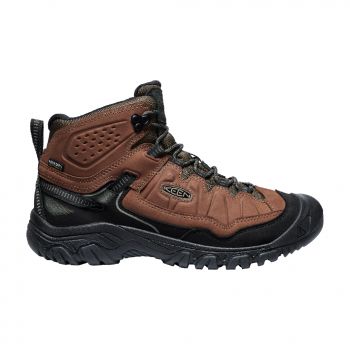 KEEN Men's TARGHEE IV MID WP (BISON/BLACK) 