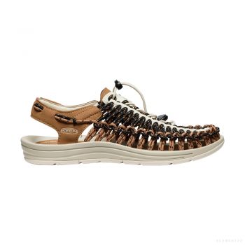 KEEN Men's UNEEK (BLACK/CHIPMUNK)