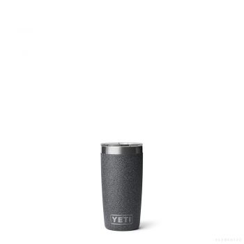  YETI RAMBLER 10 OZ TUMBLER BLACK STONE