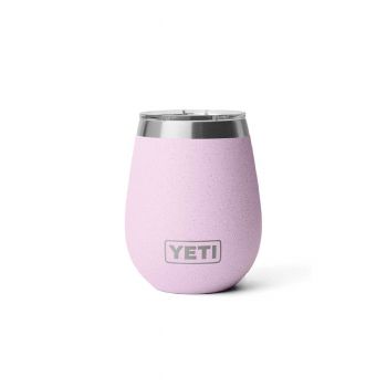  YETI RAMBLER 10 OZ WINE WITH MAGSLIDER LID TUMBLER CHERRY BLOSSOM