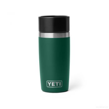 YETI RAMBLER 12 OZ TRAVEL BOTTLE BLACK FOREST GREEN