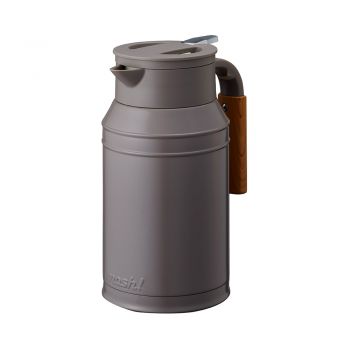 Mosh! WATER TANK STAINLESS TABLE POT 1.5 L BROWN