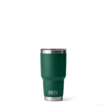 YETI RAMBLER 30 OZ TUMBLER BLACK FOREST GREEN