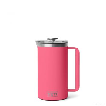 YETI RAMBLER 34 OZ TUMBLER FRENCH PRESS TROPICAL PINK