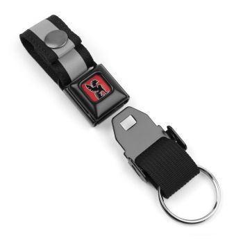 Chrome MINI BUCKLE KEY CHAIN BLACK/BLACK