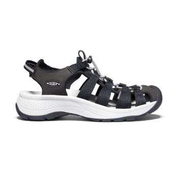 KEEN Women's ASTORIA WEST SANDAL (BLACK/GREY)