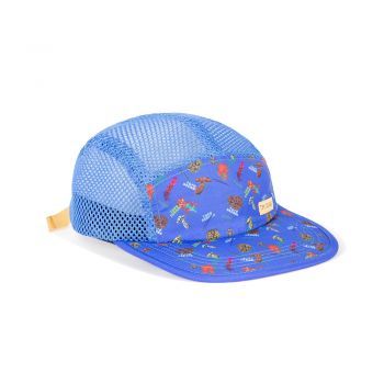 Topo Designs GLOBAL HAT FOREST BLUE