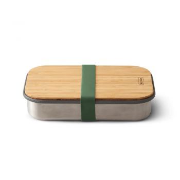 BLACK + BLUM STAINLESS STEEL SANDWICH BOX - OLIVE