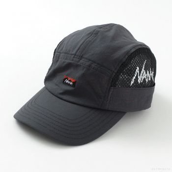 NANGA AIR CLOTH MESH JET CAP (BLACK) #F