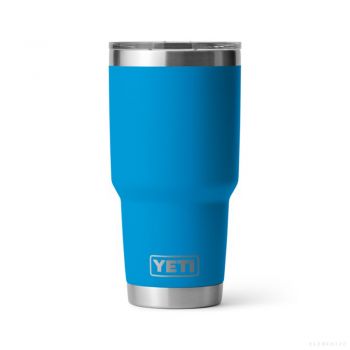 YETI RAMBLER 30 OZ TUMBLER BIG WAVE BLUE
