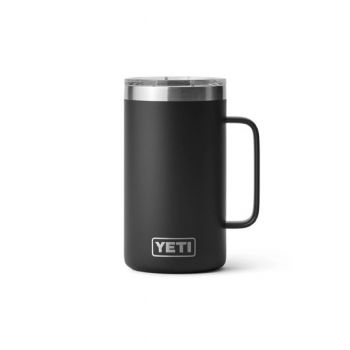 YETI RAMBLER 24 OZ MUG WITH MAGSLIDER LID BLACK
