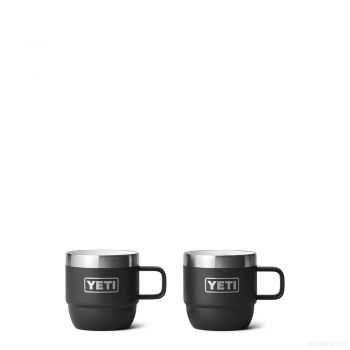 YETI RAMBLER 6 OZ ESPRESSO MUG 2PK BLACK