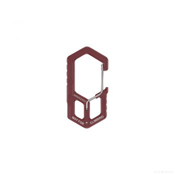 GERBER CARABINER KEYCHAIN TOOL - DRAB RED