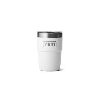 YETI RAMBLER 8 OZ CUP WITH MAGSLIDER LID WHITE