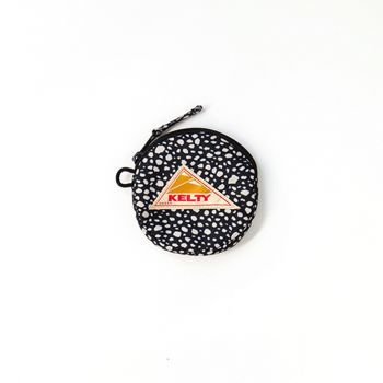 KELTY DP CIRCLE COIN CASE 2 BLACK/DALMATION