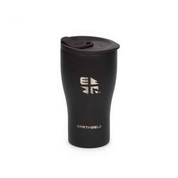 Earthwell 16 Oz VACUUM TUMBLER VOLCANIC BLACK - EARLY RISER LID