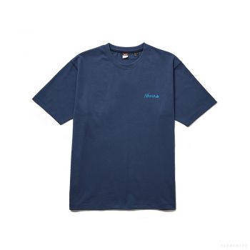 NANGA Men's ECO HYBRID TEE(GL PT) (NAVY)