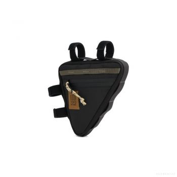 Topo Designs FRAME BIKE BAG BLACK/NEUTRAL