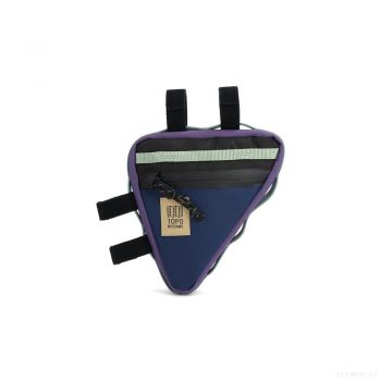 Topo Designs FRAME BIKE BAG MIDNIGHT/LOGANBERRY