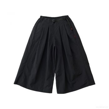 Gramicci WOMEN'S NYLON FLARE PANT BLACK 