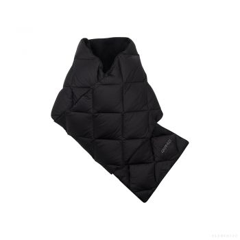 Gramicci DOWN SCARF BLACK #F