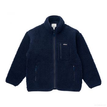 Gramicci UNISEX SHERPA JACKET NAVY