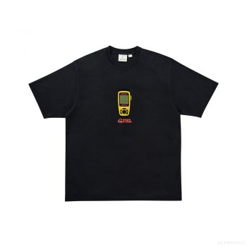 Gramicci UNISEX GPS TEE VINTAGE BLACK
