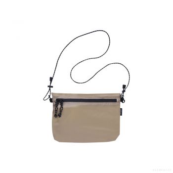 Gramicci G4SA-149 MICRO RIPSTOP SACOCHE DARK TAN #F