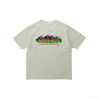 Gramicci UNISEX MOUNTAINEERING TEE NATURAL PIGMENT
