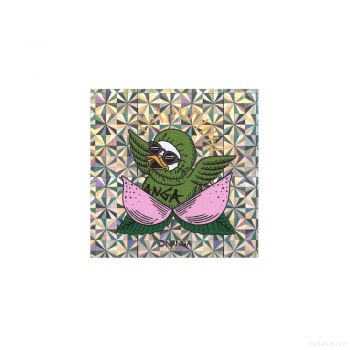 NANGA HOLOGRAPHIC GAAACY SQUARE STICKER (MOMO) #F