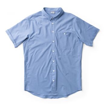 Houdini M'S SHORTSLEEVE SHIRT UP IN THE BLUE