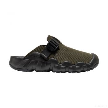 KEEN Men's HYPERPORT CLOG LEATHER (SEA TURTLE/BLACK)
