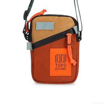 Topo Designs MINI SHOULDER BAG CLAY/KHAKI