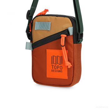 Topo Designs MINI SHOULDER BAG CLAY/KHAKI