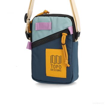 Topo Designs MINI SHOULDER BAG POND BLUE/SAGE
