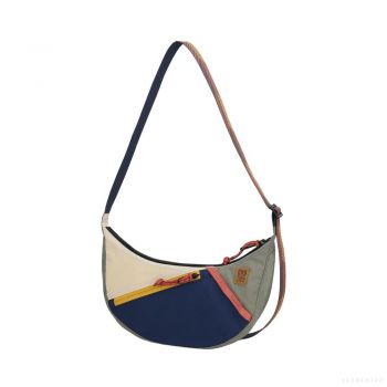 Topo Designs MOONLIGHT CROSSBODY BAG BONE WHITE/BEETLE