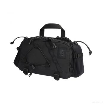 Topo Designs MOUNTAIN HYDRO HIP PACK BLACK