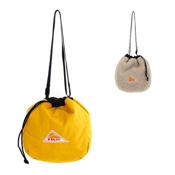 KELTY REVERSIBLE KINCHAKU MUSTARD