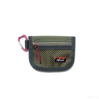 NANGA×SPEAKEASY COIN CASE (KHAKI) #F