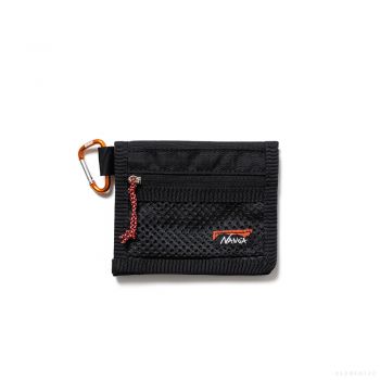 NANGA×SPEAKEASY COMPACT WALLET (BLACK) #F