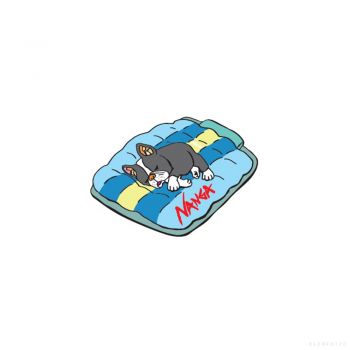 NANGA×USHIODA HIROAKI STICKER (OINU) #F