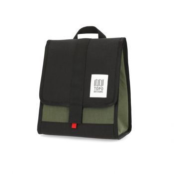 Topo Designs COOLER BAG OLIVE/BLACK