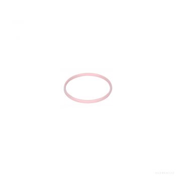 Mosh! PART-COLOR RING MILK STAINLESS BOTTLE 380 ML STRAWBERRY