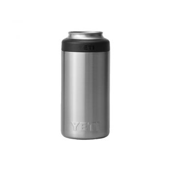 YETI RAMBLER 16 OZ COLSTER TALL CAN INSULATOR STAINLESS STEEL