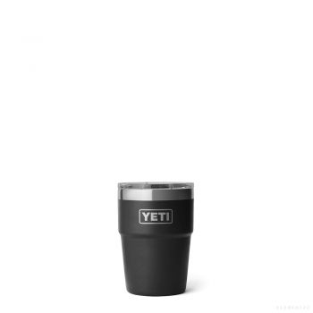YETI RAMBLER 16 OZ STACKABLE CUP WITH MAGSLIDER LID BLACK