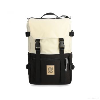 Topo designs ROVER PACK CLASSIC RECYCLED BONE WHITE/BLACK