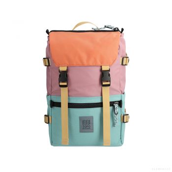 Topo designs ROVER PACK CLASSIC RECYCLED ROSE/GEODE GREEN
