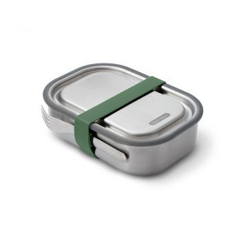 Black + Blum STAINLESS STEEL LUNCH BOX LARGE - OLIVE 